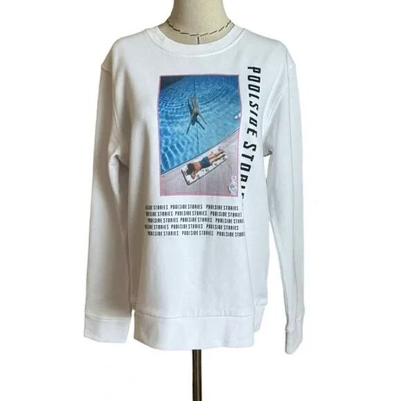 Maje x Slim Aarons Poolside Sweatshirt - Picture 8 of 12